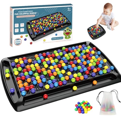Intellektuelles Schachbrett Doppelduell, Brettspiel Kugeln, Elimination Brettspiel, Intellektuelles Schachbrett, Intellektuelles Spielbrett Für Erwachsene Und Kinder (modern, Getreide, 241) von EEPLUYTY