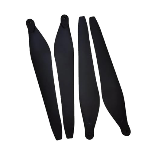 3411 Propeller Kohlefaser Kunststoff 34 Zoll Klapp CW CCW for X9 Motor Power System Landwirtschaftliche Anlage Drone Reparatur Flügel(3411-8MM Props 4pcs) von EEQANAO