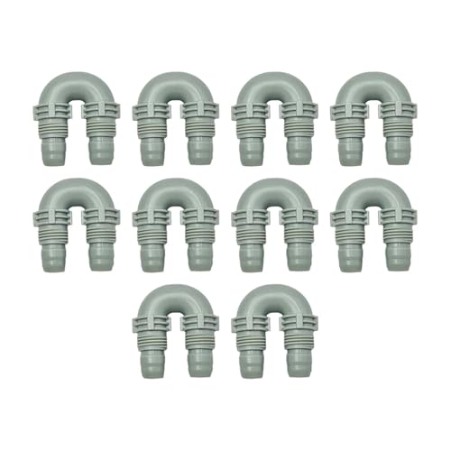 EEQANAO 2/6/10PCS 180 Grad Winkelstecker for D-JI T50/T25 Landwirtschaftsdrohne Zubehör(10PCS) von EEQANAO
