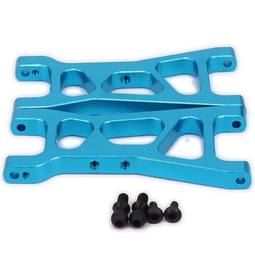EEQANAO 2 STÜCKE Lower Suspension Arm (L/R) for 1/18 for Re-vel 24540 Scorch for DRO-Mida BX/MT/SC4.18 Short Course(Blauw) von EEQANAO
