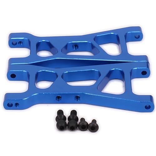 EEQANAO 2 STÜCKE Lower Suspension Arm (L/R) for 1/18 for Re-vel 24540 Scorch for DRO-Mida BX/MT/SC4.18 Short Course(Dark Blue) von EEQANAO