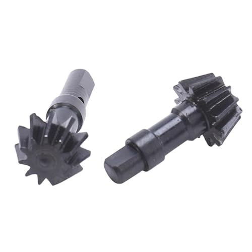 EEQANAO 2 Stück 11T Metall Trolley angetriebenes Zahnrad 28012 86032 passend for HSP 94185 94186 94687 1/16 RC Auto von EEQANAO
