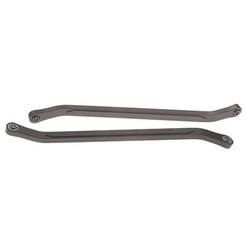 EEQANAO 2 Stück bearbeitete Legierungs-Hinterachse for Chassis-Links for RC for Ho-BBY-Modellauto 1-10 Vrx for Oct-ane for Ve-TTA for Kar-oo Ftx for Ou-tlaw Upgraded(Titanium) von EEQANAO