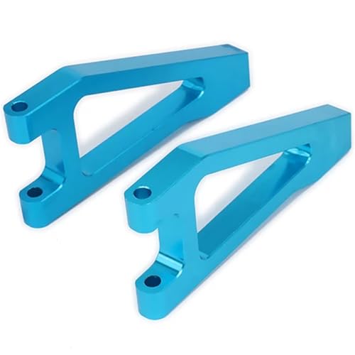 EEQANAO 2 stücke Legierung Aluminium Front Upper Suspension Control a-Arms 513006 for Rc for Ho-BBY Modell Auto 1/10 FS Racing Truck Buggy 53810 RC Teil(Blauw) von EEQANAO