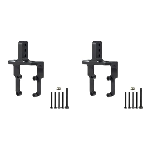 EEQANAO 2X Metall Hinten Oberen Link Riser for AR44 Achse 1/10 RC Crawler Axial SCX10 II Chassis DIY Upgrade Teile von EEQANAO