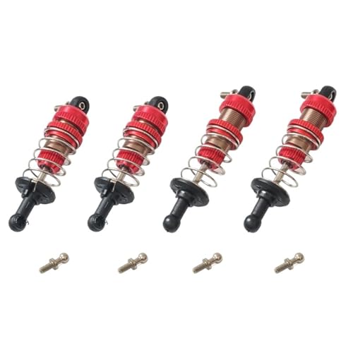 EEQANAO 4 Stücke Metall Stoßdämpfer Hydraulische Dämpfer for SG1603 SG1604 UD1601 UD1602 Rc Drift Auto Upgrate Teile von EEQANAO