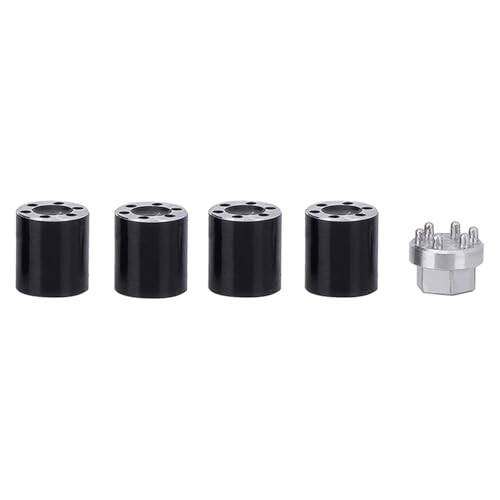 EEQANAO 4PCS Aluminium M2 Center Lock Mutter Metall Radkappen Radmuttern for Axial SCX24 AXI90081 AXI00004 C10 1/24 RC Auto Schwarz EEQANAO 4PCS Aluminium M2 Center Lock Mutter Metall Radkappen Radmuttern for Axial SCX24 AXI90081 AXI00004 C10 1/24 RC Auto Schwarz von EEQANAO
