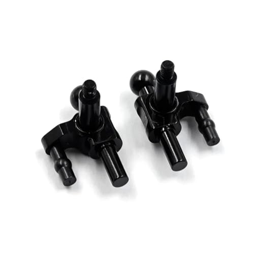 EEQANAO Aluminium 7075 Knuckles 0 Camber for KYO-SHO for MINI-Z MR-04#für KY-MR-004DB(Zwart) von EEQANAO