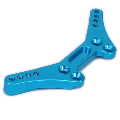 EEQANAO Aluminium-Dämpferplatte for die hintere Stoßdämpferbrücke for RC-Autos 1/10 HPI RS4 CNC-Legierung 6061-T6 114434 113703 114433 Stoßdämpferbrücke(Blauw) von EEQANAO