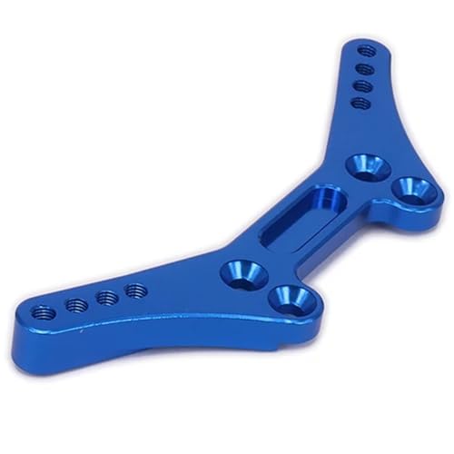 EEQANAO Aluminium-Dämpferplatte for die hintere Stoßdämpferbrücke for RC-Autos 1/10 HPI RS4 CNC-Legierung 6061-T6 114434 113703 114433 Stoßdämpferbrücke(Dark Blue) von EEQANAO