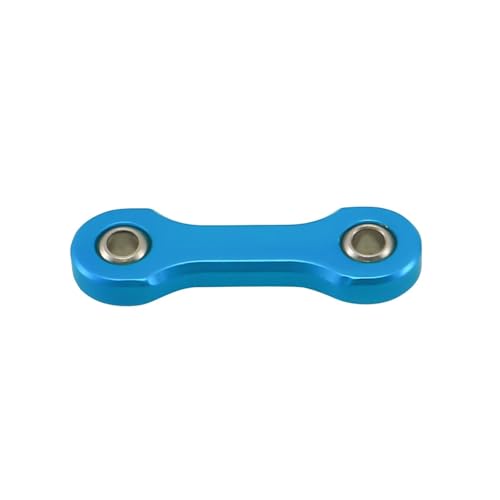 EEQANAO Aluminium-Lenkverbindung funktioniert mit ARA340179 for 1/10 for ARR-MA 3s BLX und for Me-ga550-Auto-Upgrade-Teile(Blauw) von EEQANAO