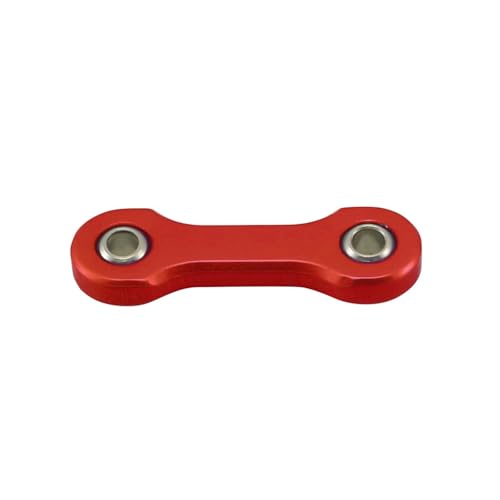 EEQANAO Aluminium-Lenkverbindung funktioniert mit ARA340179 for 1/10 for ARR-MA 3s BLX und for Me-ga550-Auto-Upgrade-Teile(Rood) von EEQANAO