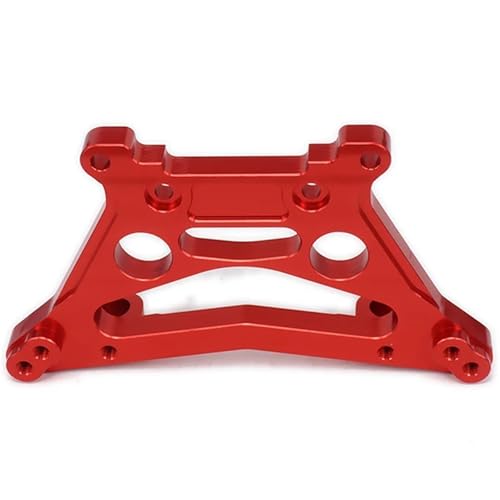 EEQANAO Aluminiumlegierung Stoßdämpferplatte hinten 539080 for RC-Auto 1/10 FS Racing Truck Buggy 53810 verbesserte Teile(Rood) von EEQANAO