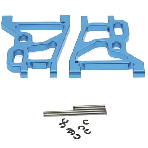 EEQANAO Legierung Hinten Unten Suspension Arm for Rc for Ho-BBY Modell Auto 1/10 Fs Racing Buggy fo TRU-ggy Buggy(Blauw) von EEQANAO