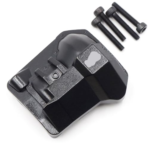 EEQANAO Legierungs-Diff-Abdeckung (Titanbeschichtet) for Tra-xxas for TRX-4#für TRX4-047(TRX4-047BK) von EEQANAO