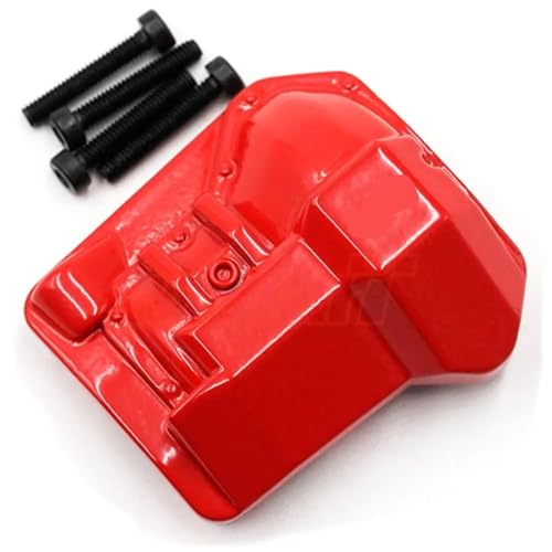 EEQANAO Legierungs-Diff-Abdeckung (Titanbeschichtet) for Tra-xxas for TRX-4#für TRX4-047(TRX4-047RD) von EEQANAO