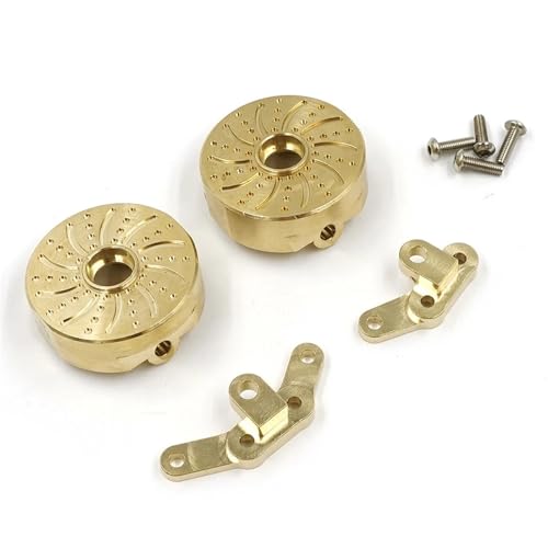 EEQANAO Messing-Achsschenkel vorne 2 Stück for Ele-Ment 1/10 for End-URO #für EM-ED-007 EEQANAO Messing-Achsschenkel vorne 2 Stück for Ele-Ment 1/10 for End-URO #für EM-ED-007 von EEQANAO