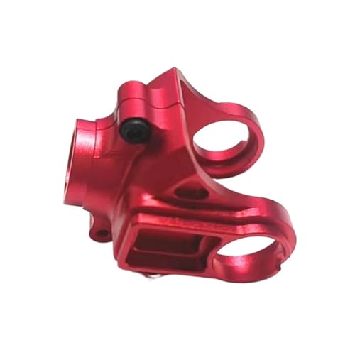 EEQANAO Metall-Differentialdeckel-Differentialjoch-Set for ARR-ma 1/10 3S for BLX for KRA-TON for Gra-nite for Out-cast for Sen-TON Upgrade-Teile(Rood) von EEQANAO
