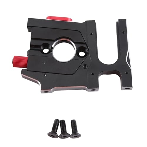 EEQANAO Metall-Gleitmotorhalterung for RC-Car 1/8 for ARR-ma for Kar-ton for Sen-ton for Out-cast for Tal-ion 1/7 Schwarz von EEQANAO