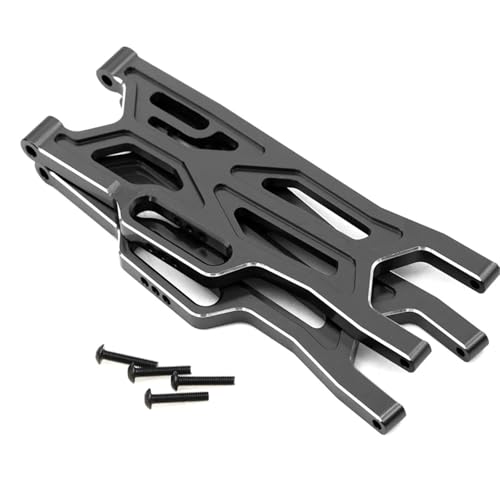 EEQANAO Metall Vorderradaufhängung Schwinge ARA330711 for ARR-ma 1/10 for KRA-TON 4X4 4S V2 BLX RC Auto Upgrade Teile(Zwart) von EEQANAO
