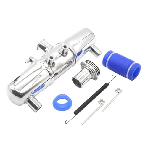 EEQANAO Passend for HPI for SAV-Age 1/8 RC ferngesteuertes Modellauto, 4,6/5,9 Auspuffrohr mit doppelten hinteren Löchern von EEQANAO