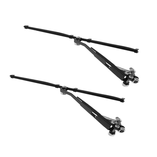 EEQANAO Scheibenwischer aus Metall for 1/10 RC Crawler Car for AXIAL SCX10 for Jeep for Cher-okee for TRA-XXAS TRX4 for Defe-nder G500 Upgrade-Teile von EEQANAO