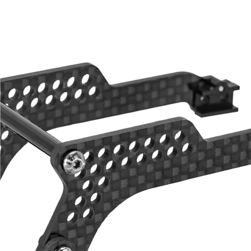 EEQANAO Universal for LCG Carbon Fiber Chassis Rahmen Batteriefach for 1/18 RC Crawler TRX4M for Def-Ender for Bro-nco K10 F150 (4M-89 4M-78)(Chassis Battery Tray) von EEQANAO