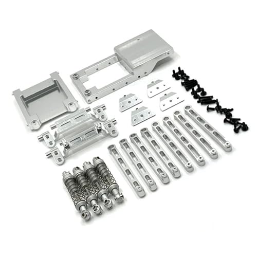 EEQANAO Verwendet for MN for Modell 1/12 for MN168 MN78 RC Autoteile Metall Upgrade Vulnerability Kit(Silver) von EEQANAO