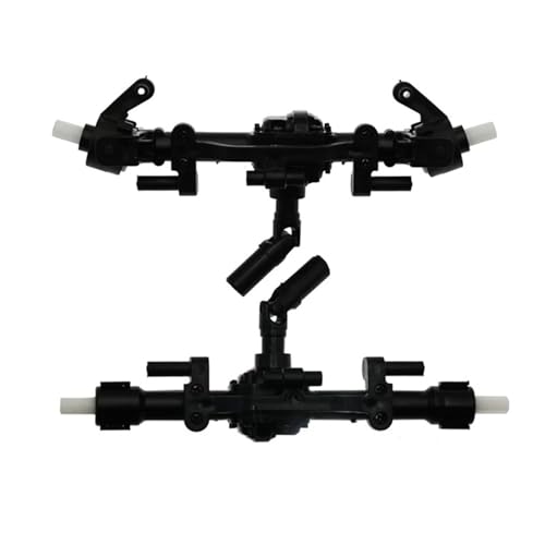 EEQANAO Vorder- und Hinterachse mit Metallgetriebe for MN D90 MN-90 MN98 MN99 MN99S MN45 1/12 RC Auto Ersatzteile Upgrade-Zubehör von EEQANAO