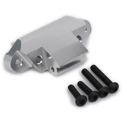 EEQANAO Vordere untere Aufhängungssteuerung A-Arms montieren Bulk Axial Yeti Rock Racer for Hop-Up RC-Teile Aluminium verbesserte Hop-Up-Teile ax90026(Silver) von EEQANAO