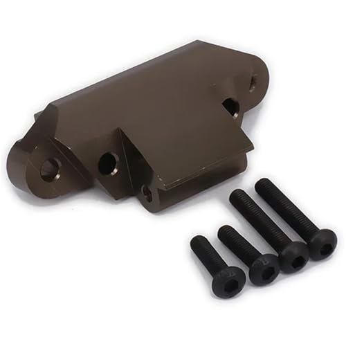 EEQANAO Vordere untere Aufhängungssteuerung A-Arms montieren Bulk Axial Yeti Rock Racer for Hop-Up RC-Teile Aluminium verbesserte Hop-Up-Teile ax90026(Titanium) von EEQANAO