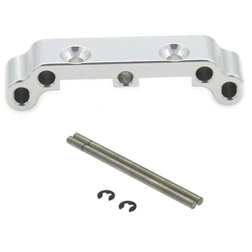 EEQANAO Vorne Hinten A-Arm Scharnier Pin Halter for RC Modell Auto 1/10 for Ihn-OTO for E10XB E10XBL E10DB E10DBL E10SC(Silver) von EEQANAO