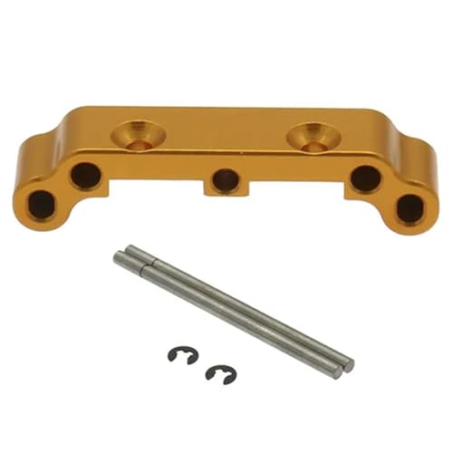 EEQANAO Vorne Hinten A-Arm Scharnier Pin Halter for RC Modell Auto 1/10 for Ihn-OTO for E10XB E10XBL E10DB E10DBL E10SC(Yellow) von EEQANAO