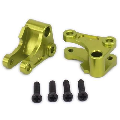 EEQANAO for 2 STÜCKE Legierung Front Shock Rocker Arm Spurstange Montieren Dämpfer for Rc Modell Auto 1-12 for Wl-Spielzeug 12428 12423 0043 FY03(Green) von EEQANAO