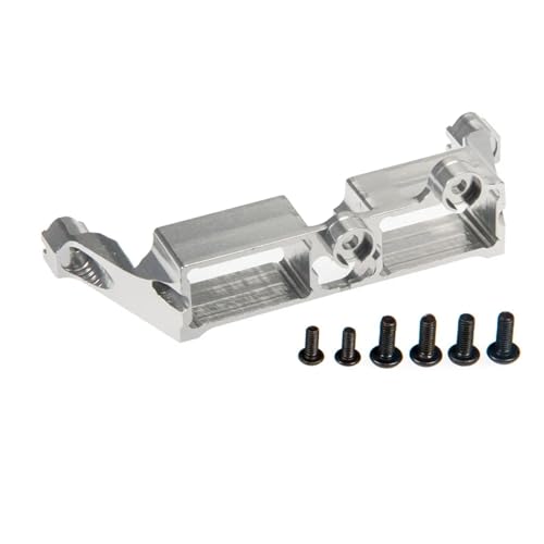 EEQANAO for MIB-IDAO Aluminium Servo Halterung T-Lock/draht Clip Differential Lock Halterung for 1/10 for TRX-4 TRX4 RC Crawler Auto Upgrade Teil(Silver) von EEQANAO