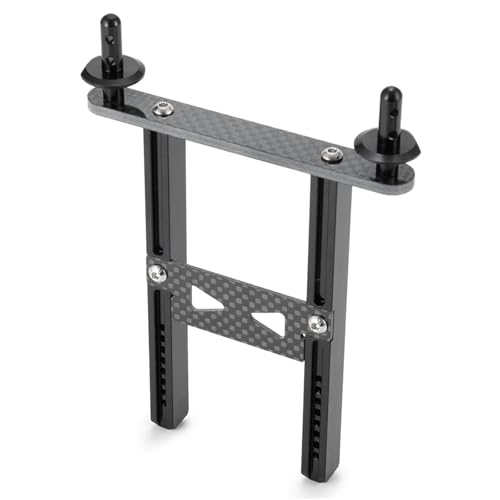 EEQANAO for MIBI-DAO Carbon Fiber Vorne und Hinten Auto Shell Spalte Körper Post Mount for 1/10 TRX-4 TRX4 RC Crawler Upgrade Teile(Rear) von EEQANAO
