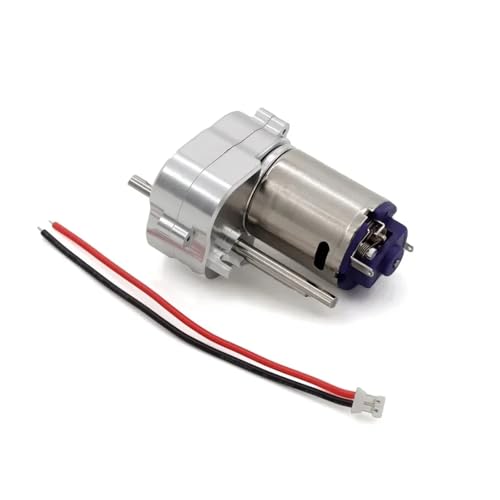 EEQANAO for MN82 MN78 Metall Getriebe Getriebe Motor Getriebe mit Metall Getriebe 1/12 RC Auto Upgrade Teile Upgrade Zubehör(Silver) von EEQANAO