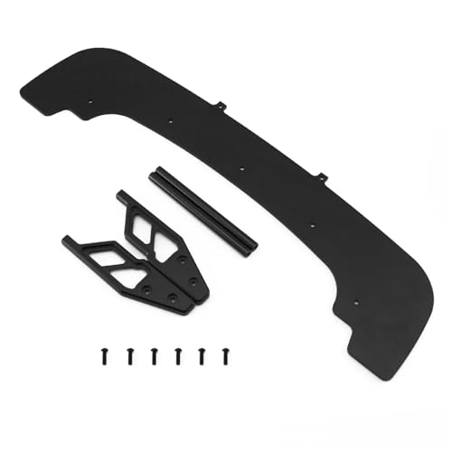 EEQANAO for RCA-WD ARA320520 Legierung Front Splitter for 1/7 for ARR-MA 6S BLX verbesserte Teile(Zwart) von EEQANAO