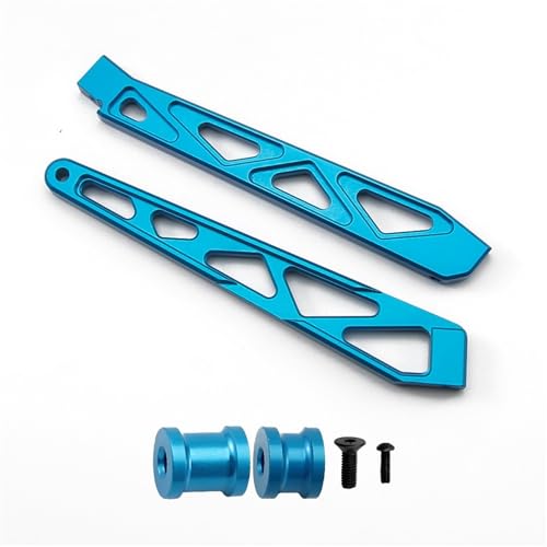EEQANAO for RCA-WD ARA320620 Legierung Chassis Brace for 1/7 for ARR-MA for MOJ-AVE 6S for BLX ARA7604V2 ARA7204 Upgrade Teile(Blauw) von EEQANAO
