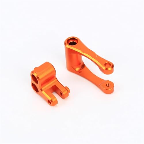 EEQANAO for RCA-WD Aluminium Knuckle & Zugstange for 1/4 for Losi for Pro-Moto MX RC Upgrades Teil #LOS364001(Orange) von EEQANAO