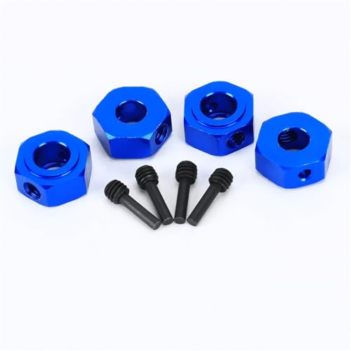 EEQANAO for RCA-WD Rad Hex Adapter Hex Pin Set for 1/10 for LOSI for Ba-ja Rey 4WD 1/10 for Ham-mer Rey U4(Navy Blue) von EEQANAO