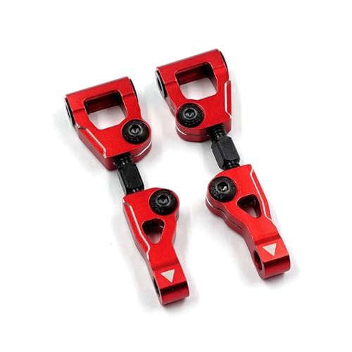 EEQANAO for Yeah for RAC-ING Aluminium HINTERE OBERARME Set for KY-OSHO 1/10 FAZER MK2#für KYFZ-005RD von EEQANAO