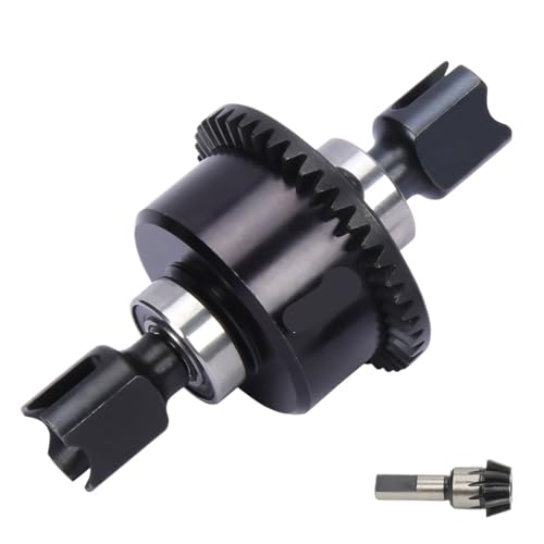 for RCA-WD Vorne Hinten Differential 43T & 10T Eingang Getriebe 1 Set for 1/7 1/8 for ARR-ma 6s RTR hopups Upgrades Teile # ARA310957(Zwart) von EEQANAO