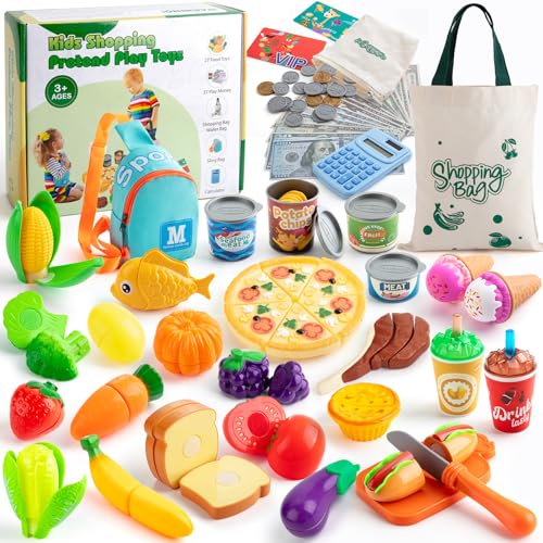 EFO SHM Kaufladen Zubehör, Rollenspiel Kaufmannsladen Zubehör Spielzeug, Kinderküche Zubehör mit Spielgeld Euro Scheine Lebensmittel Lernspielzeug Geschenk Für Jungen Mädchen Kinder Ab 3 Jahren EFO SHM Kaufladen Zubehör, Rollenspiel Kaufmannsladen Zubehör Spielzeug, Kinderküche Zubehör mit Spielgeld Euro Scheine Lebensmittel Lernspielzeug Geschenk Für Jungen Mädchen Kinder Ab 3 Jahren von EFO SHM
