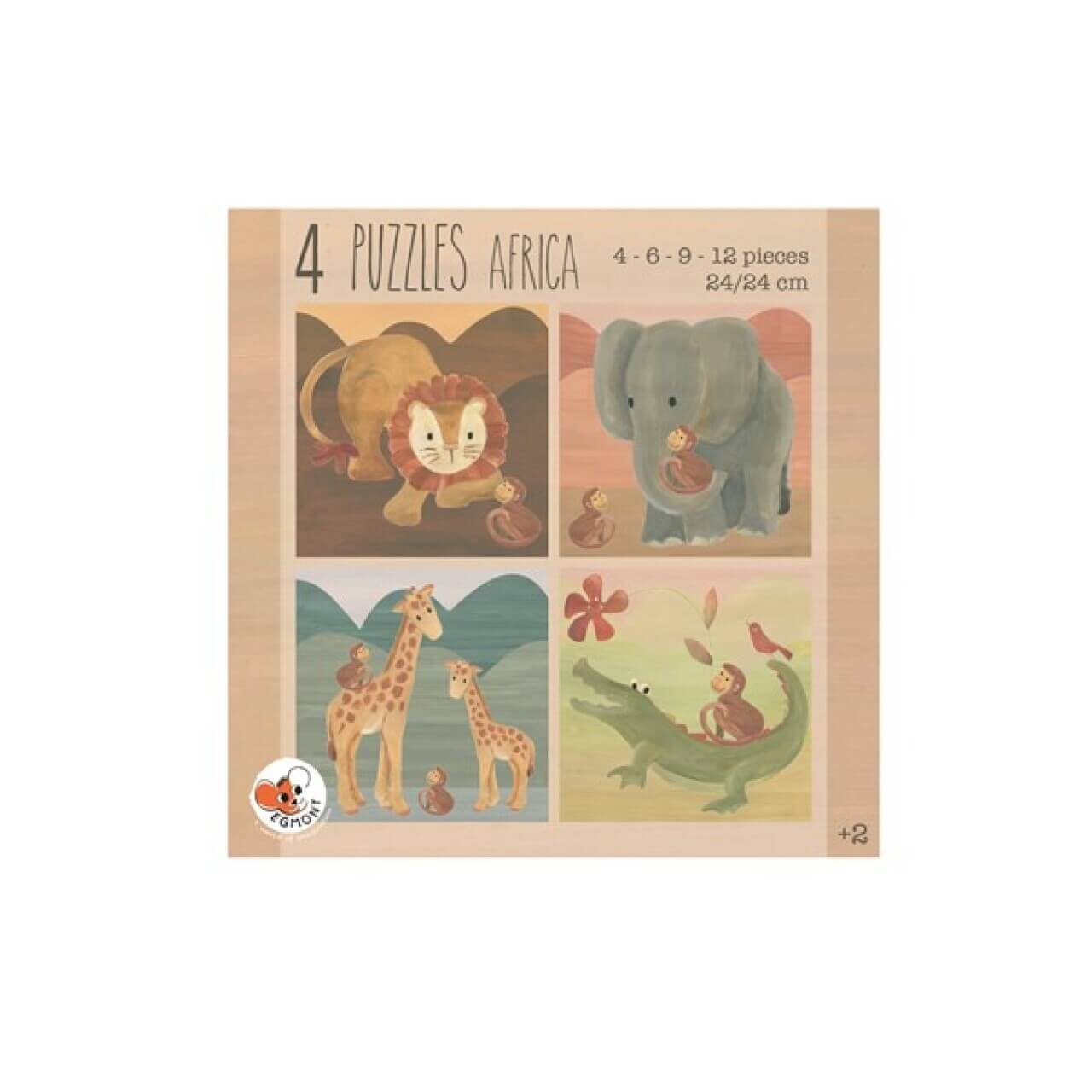 Abenteuer Afrika - Tierische Puzzle-Reise für Kinder von EGMONT TOYS