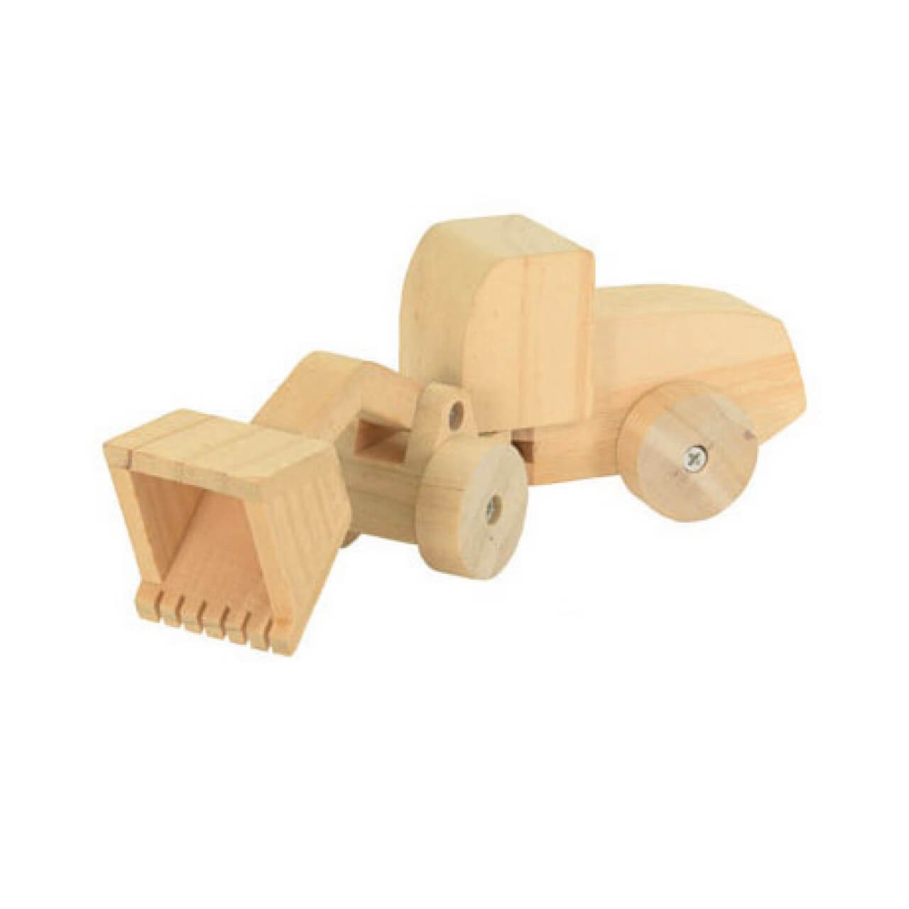 DIY Holz-Bausatz Bulldozer zum Bemalen DIY Holz-Bausatz Bulldozer zum Bemalen von EGMONT TOYS
