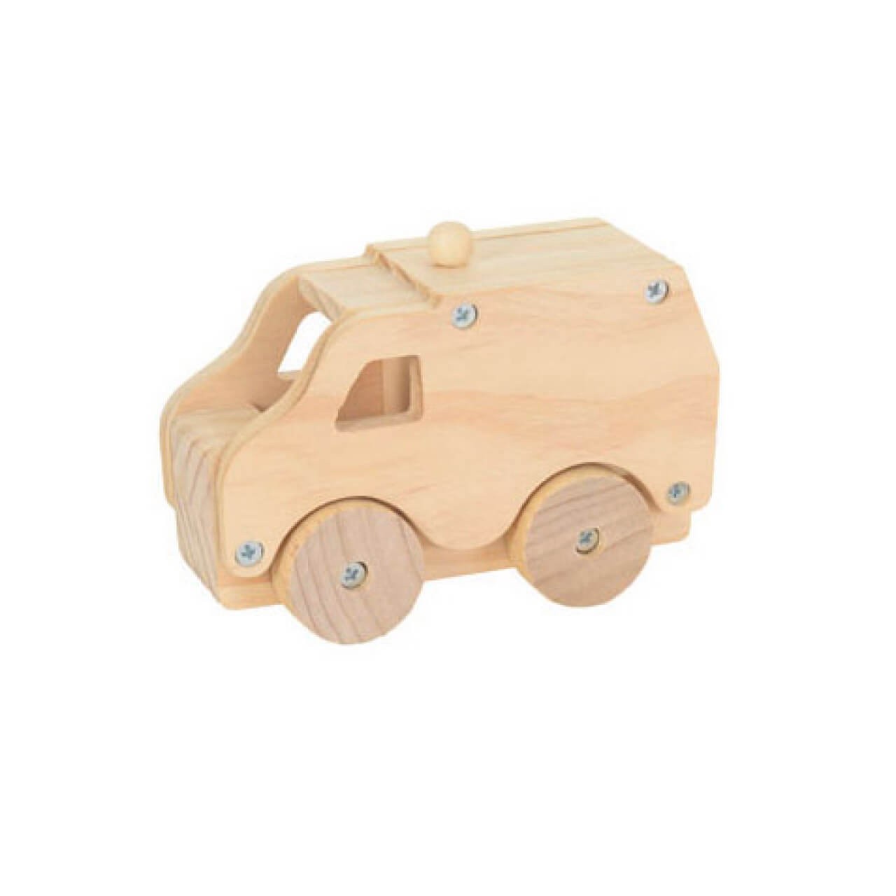 DIY Holz-Bausatz Krankenwagen zum Bemalen DIY Holz-Bausatz Krankenwagen zum Bemalen von EGMONT TOYS