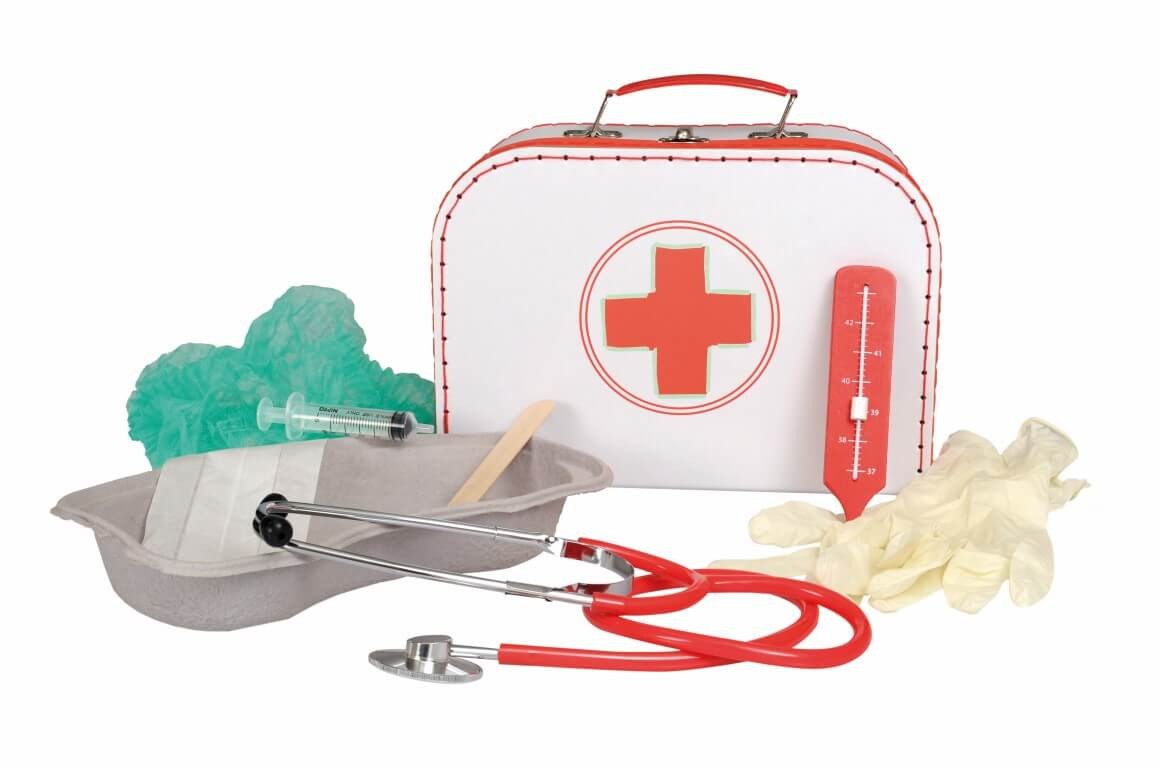 Doktorkoffer mit Zubehör, für Kinder Doktorkoffer mit Zubehör, für Kinder von EGMONT TOYS