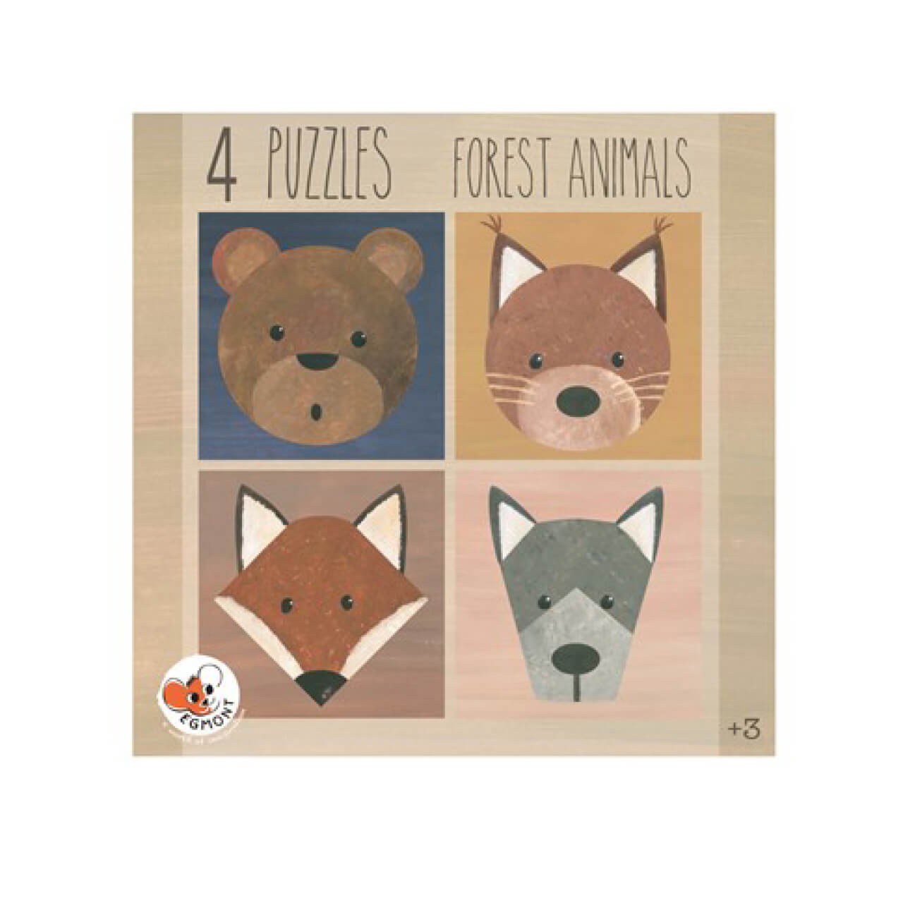 Entdecker-Waldtiere Puzzle - 36 Teile für Kinder Entdecker-Waldtiere Puzzle - 36 Teile für Kinder von EGMONT TOYS