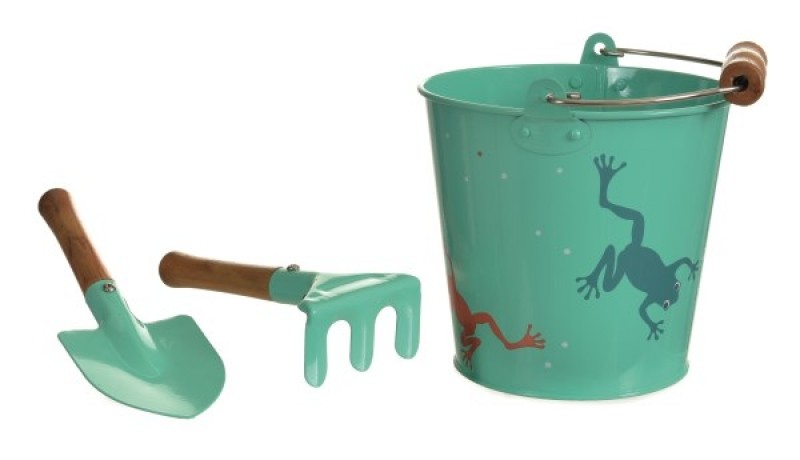 Gartenset Frosch, mit Eimer - Gartengeräte für Kinder Gartenset Frosch, mit Eimer - Gartengeräte für Kinder von EGMONT TOYS